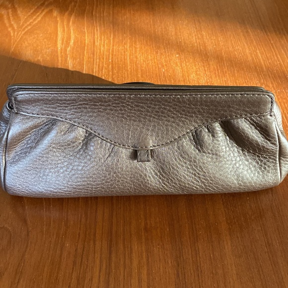 Cole Haan Metallic Clutch/Cosmetic Bag - Picture 4 of 12